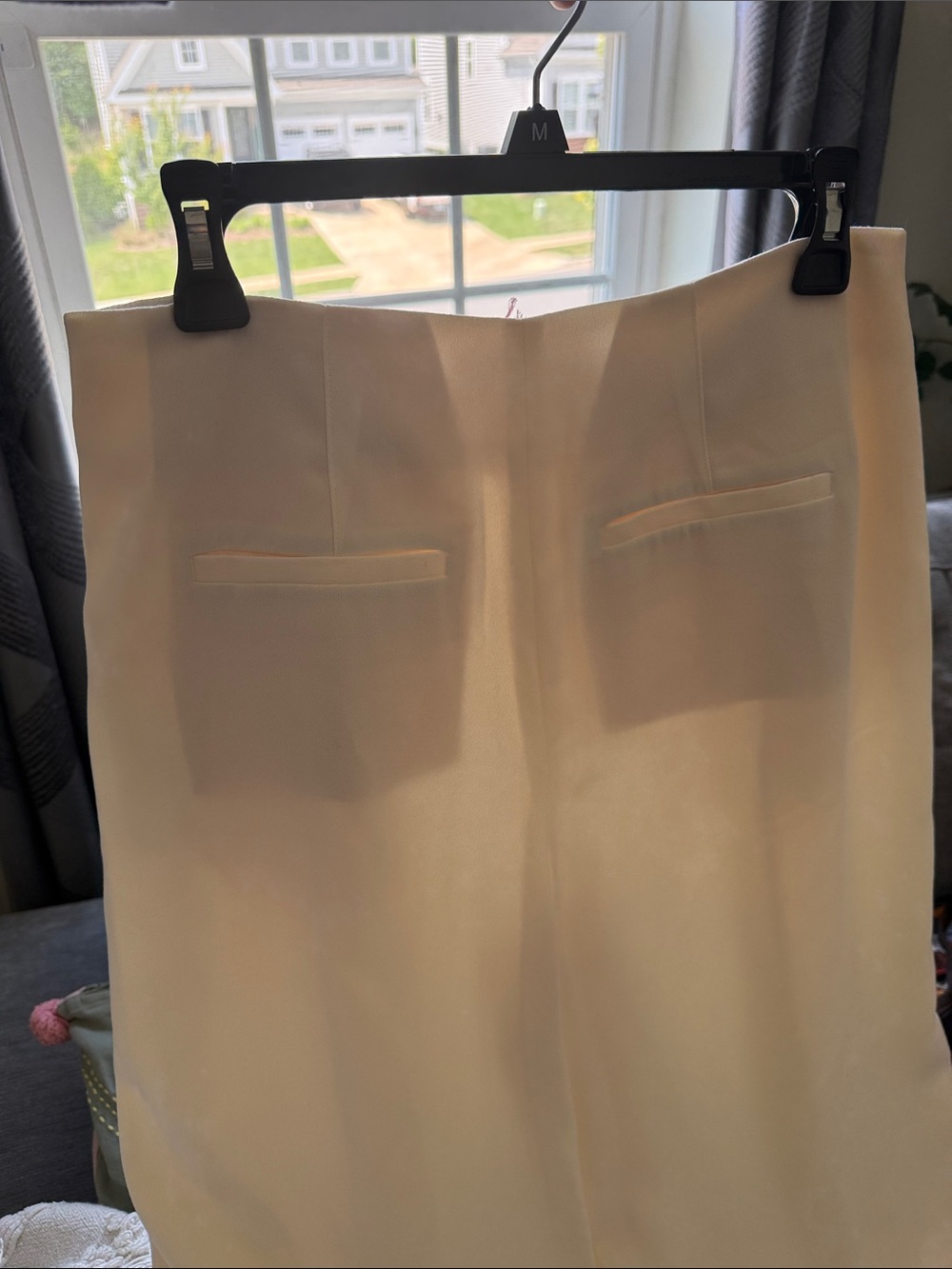 Boden Cream Pleated wide leg pants - Picture 8 of 12
